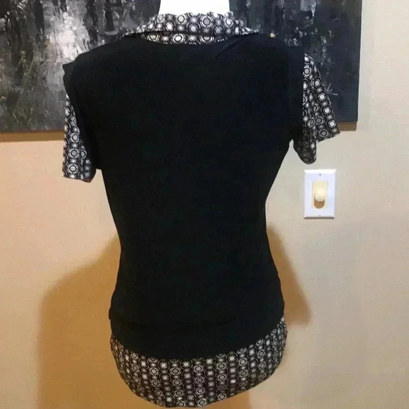 SUZIE COUTURE Womens Short Sleeved Top Vest Blouse Combo-Size S - Picture 2 of 7